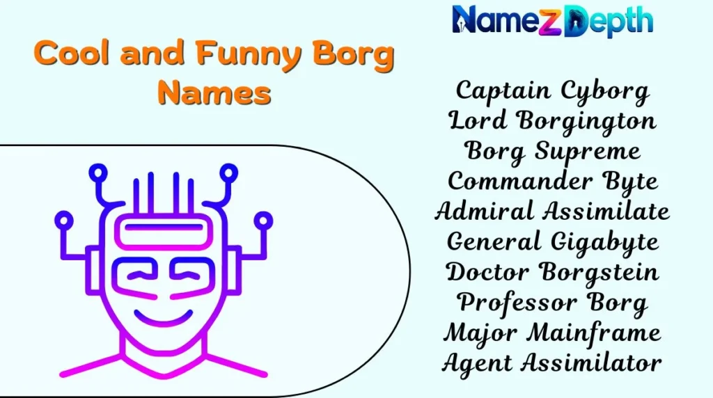 Cool and Funny Borg Names