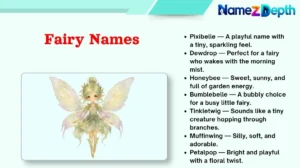 Fairy Names