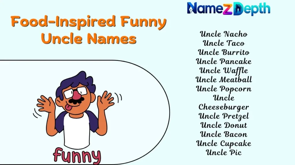 Food-Inspired Funny Uncle Names