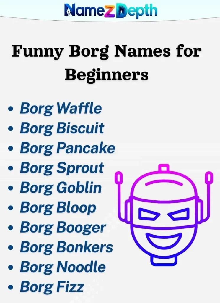 Funny Borg Names for Beginners