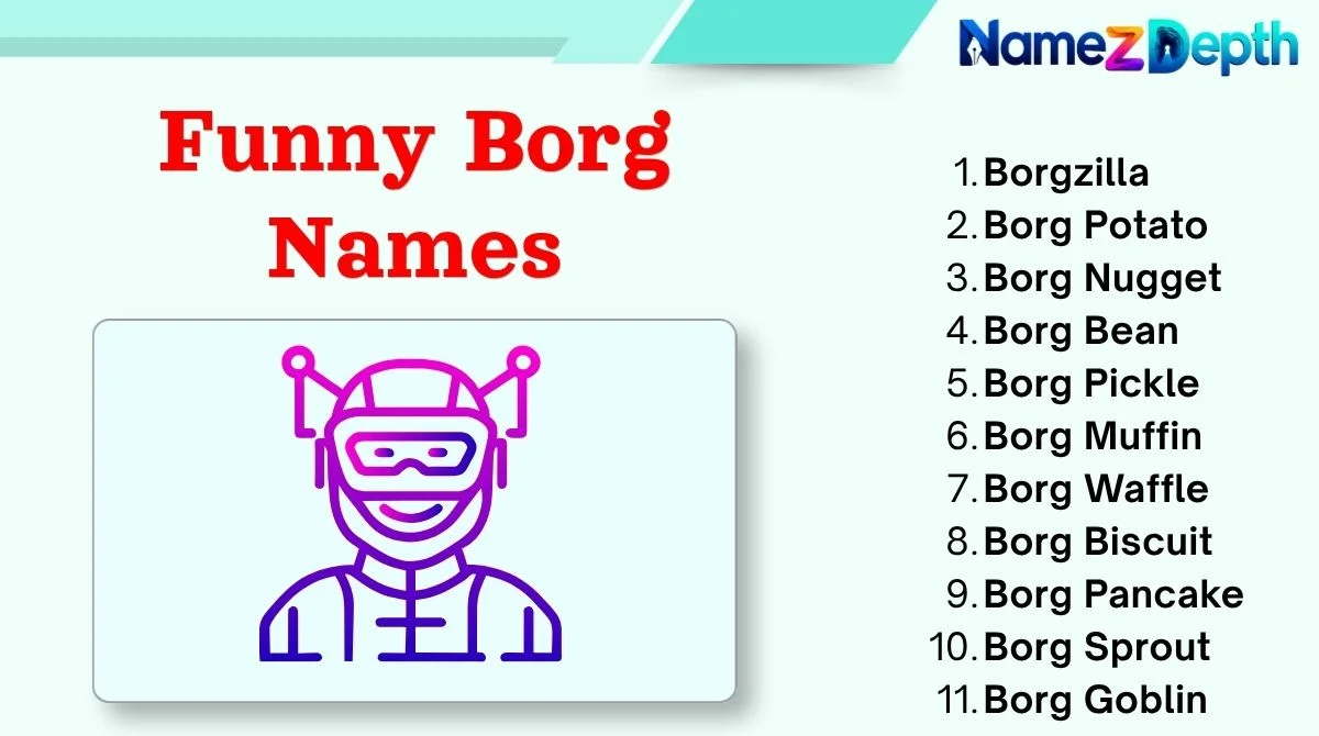 Funny Borg Names