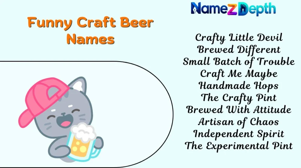 Funny Craft Beer Names