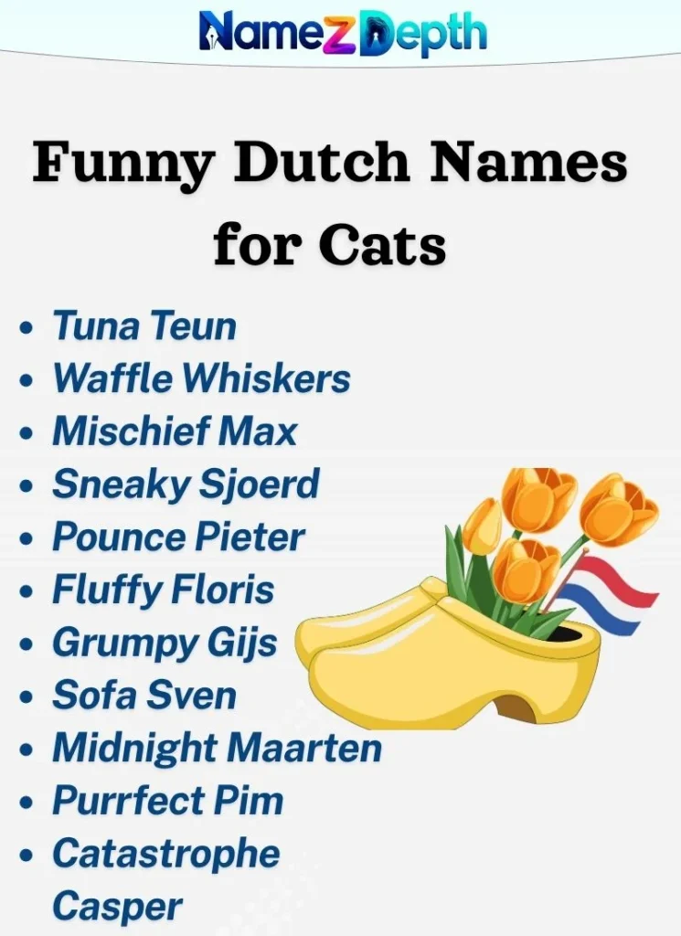 Funny Dutch Names for Cats