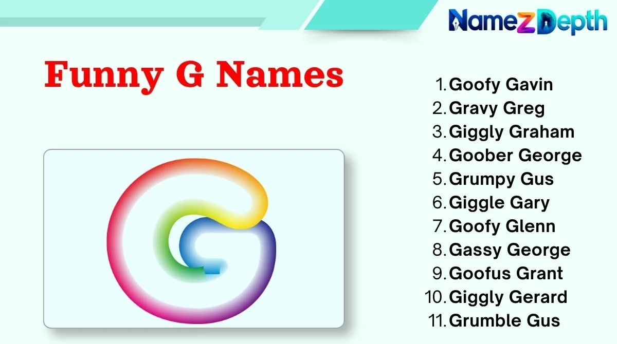 Funny G Names