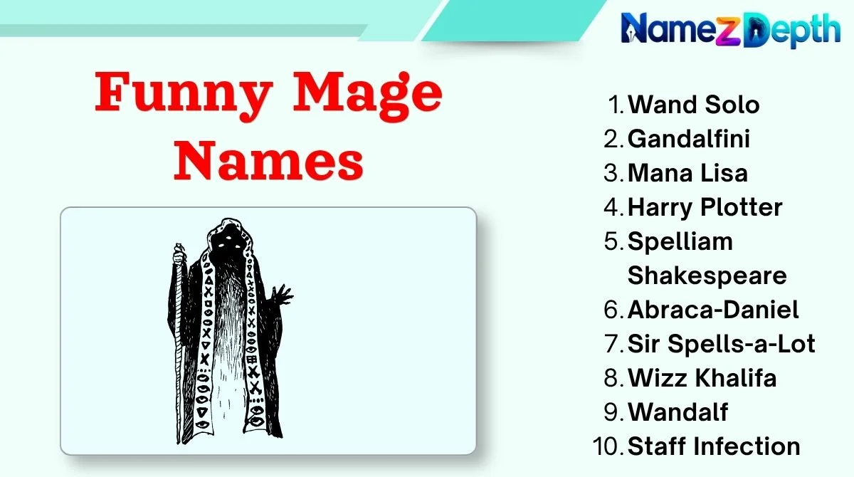 Funny Mage Names