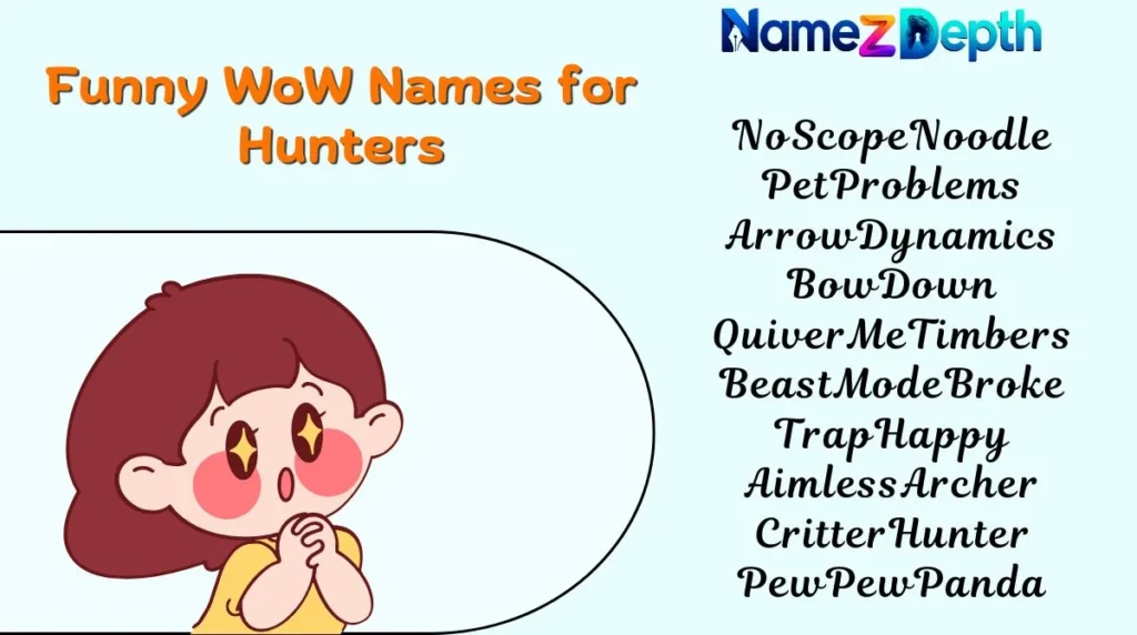 Funny WoW Names for Hunters