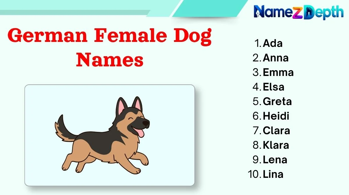 German Female Dog Names