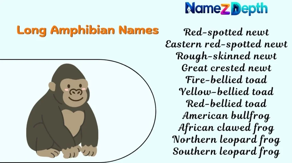 Long Amphibian Names