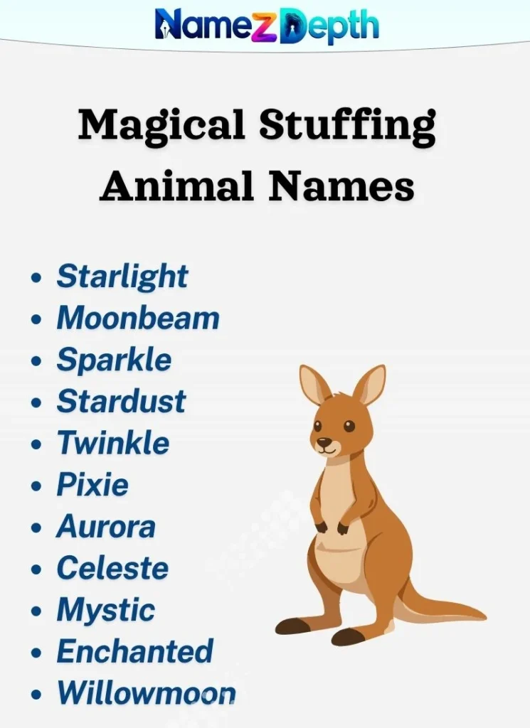 Magical Stuffing Animal Names