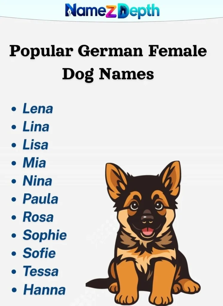 Popular German Female Dog Names
