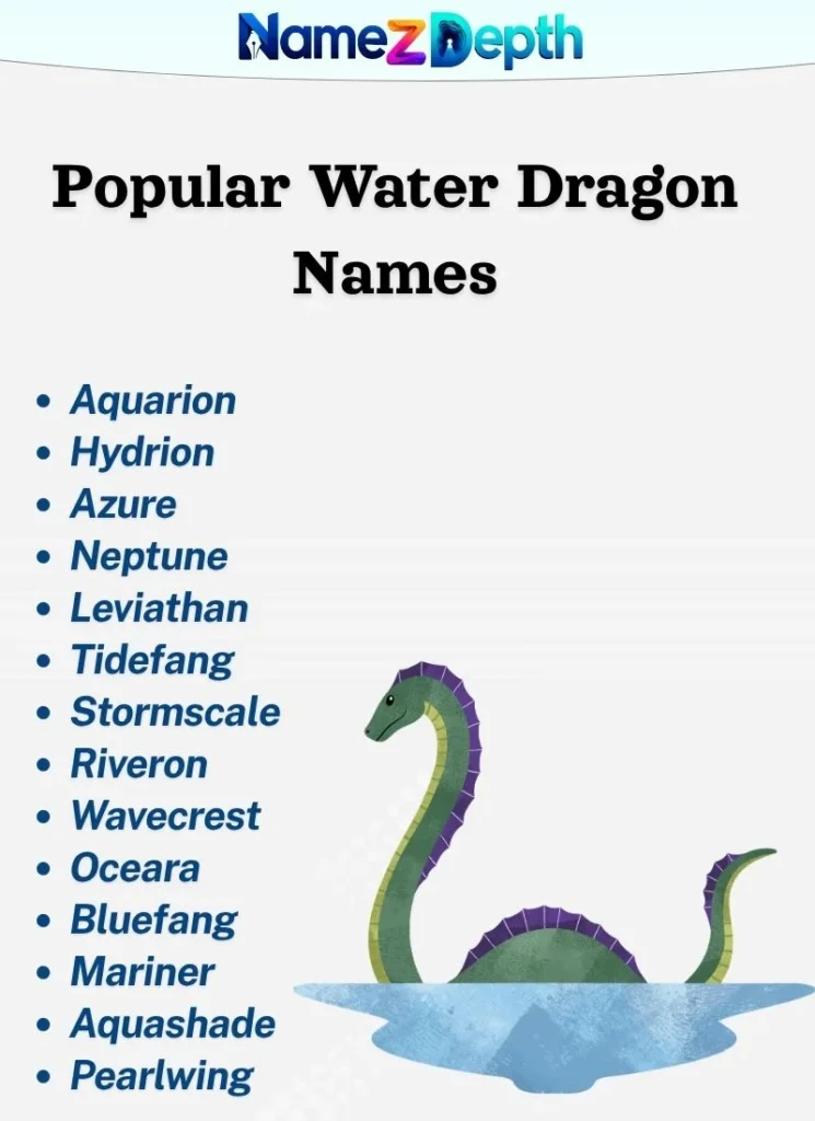 Popular Water Dragon Names