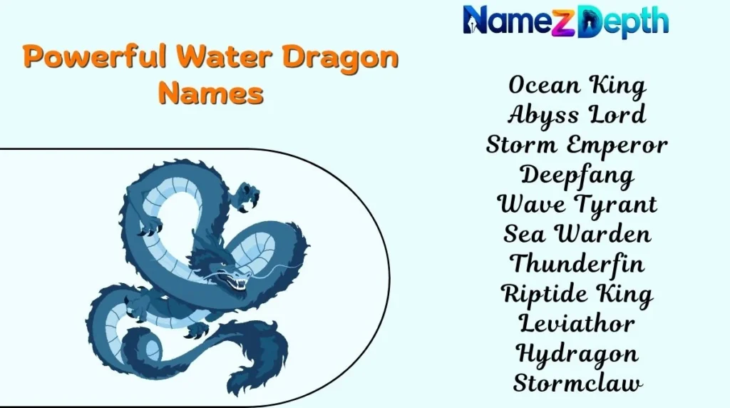 Powerful Water Dragon Names