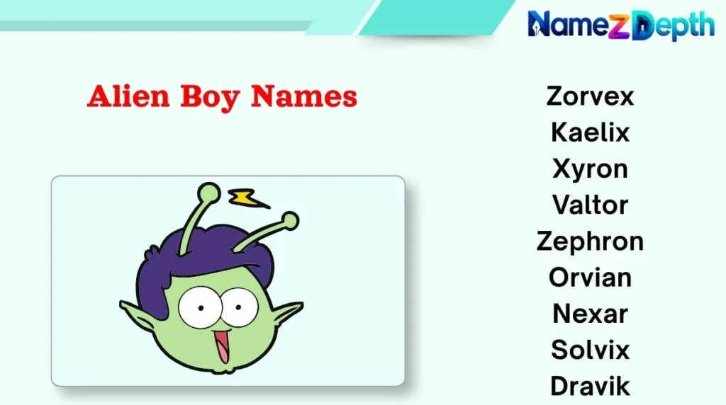 Alien Boy Names