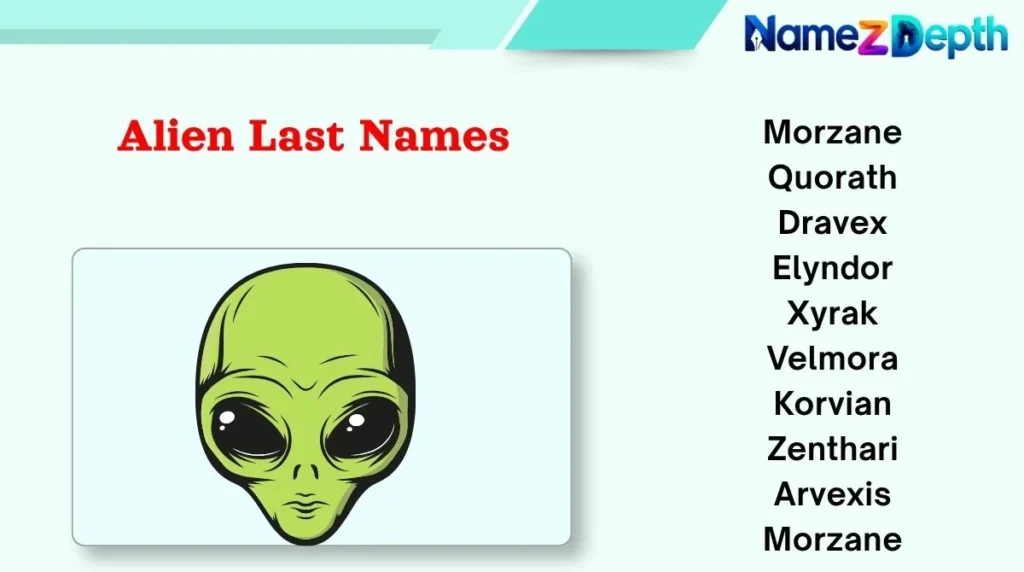 Alien Last Names