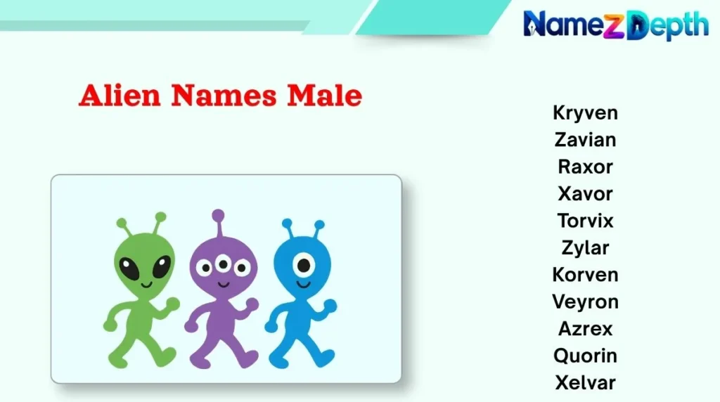 Alien Names Male