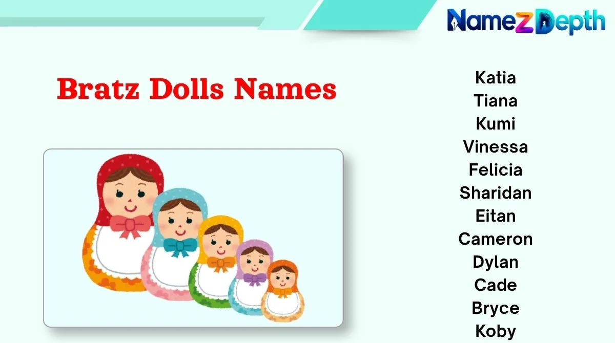 Bratz Dolls Names