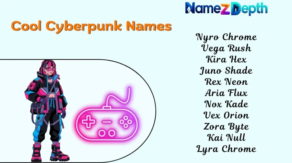 Cool Cyberpunk Names