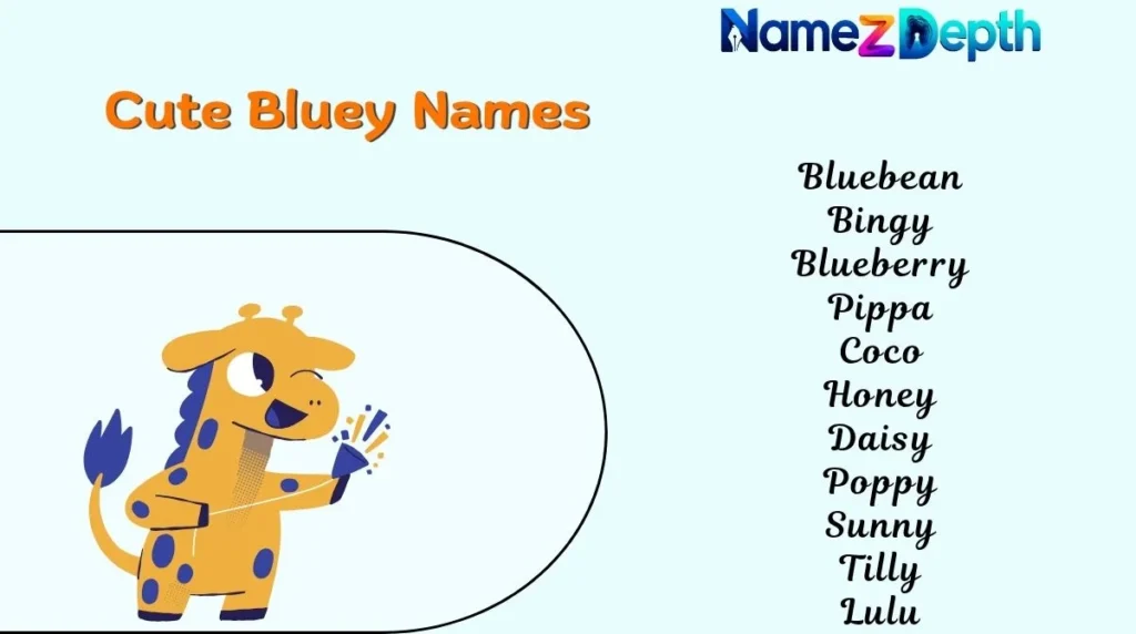 Cute Bluey Names