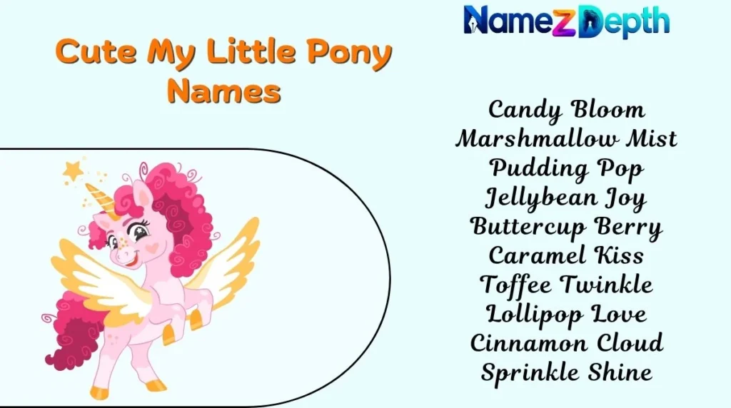Cute My Little Pony Names