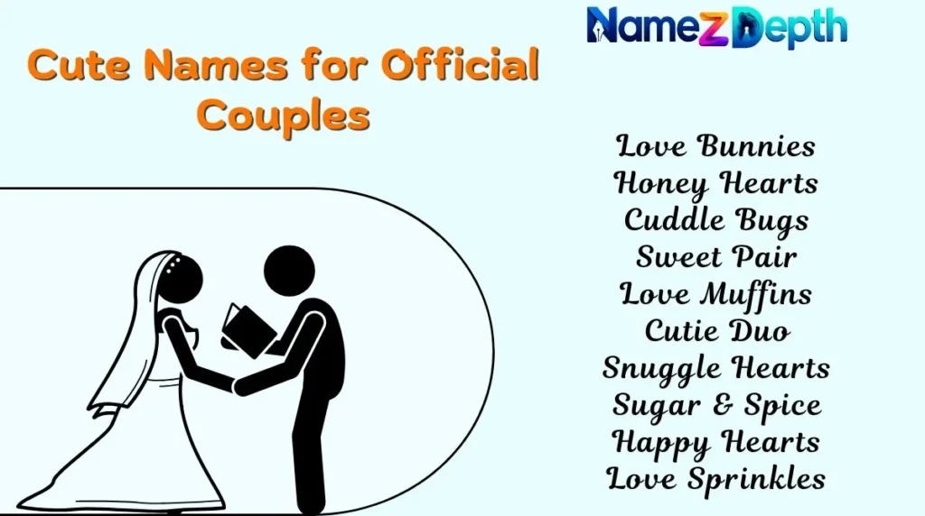Cute Names for Official Couples