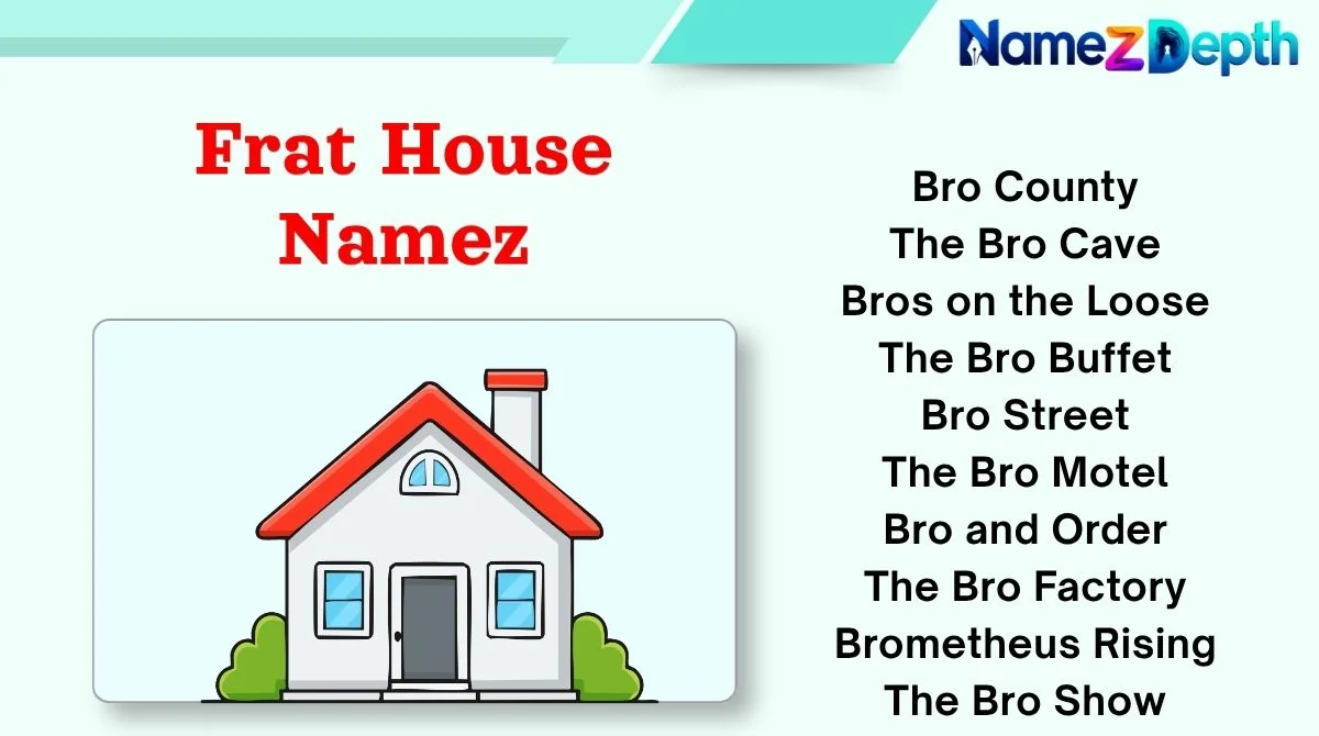 Frat House Names