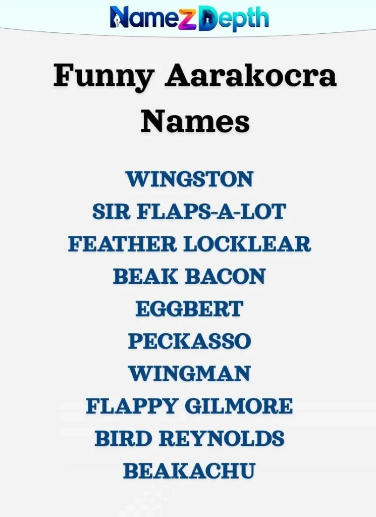 Funny Aarakocra Names