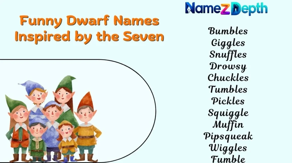 Funny Dwarf Names Inspired by the Seven