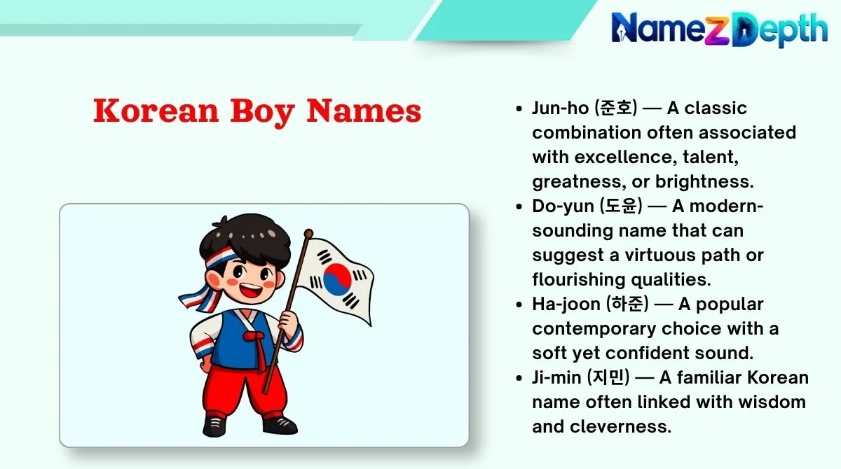Korean Boy Names