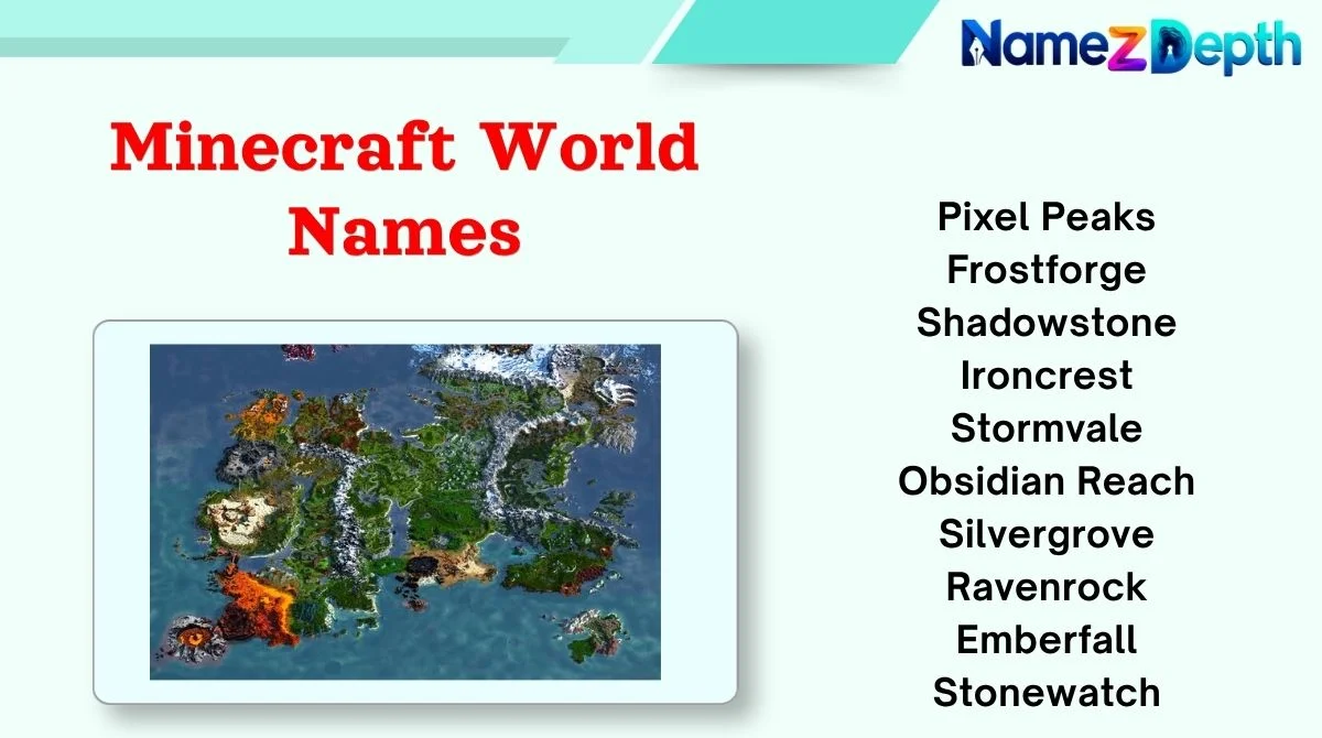 Minecraft World Names