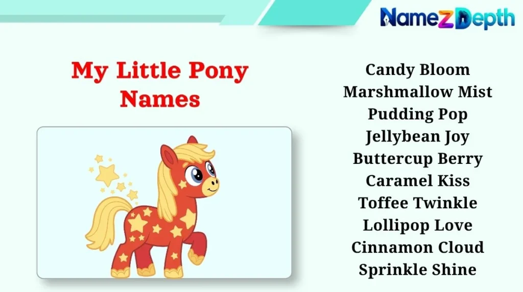 My Little Pony Names