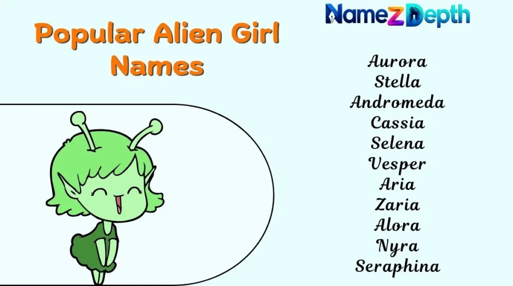 Popular Alien Girl Names