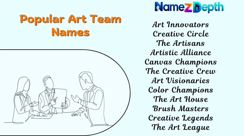Popular Art Team Names