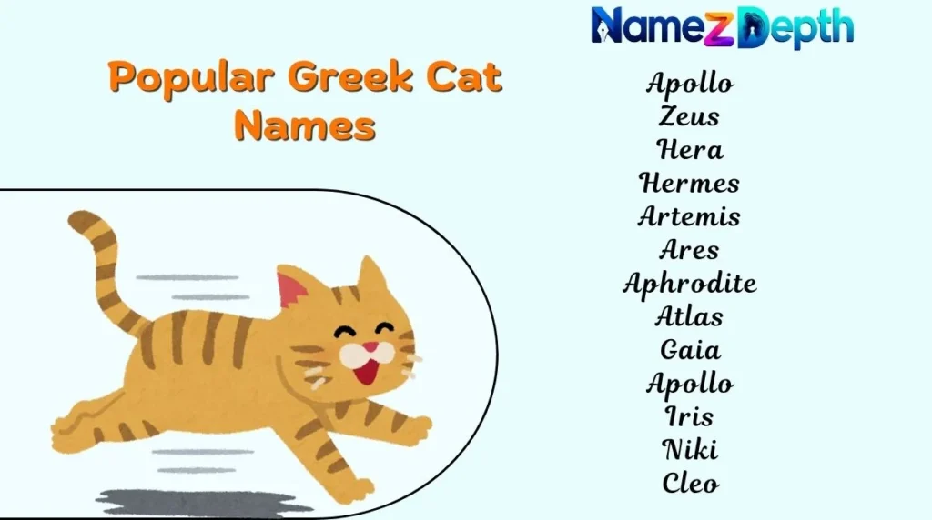 Popular Greek Cat Names