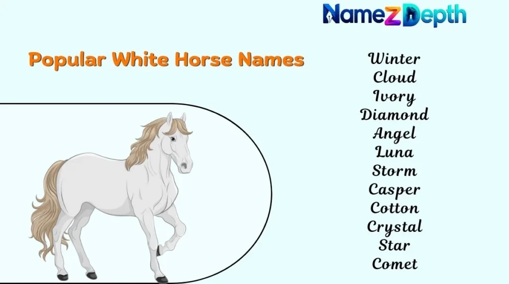 Popular White Horse Names