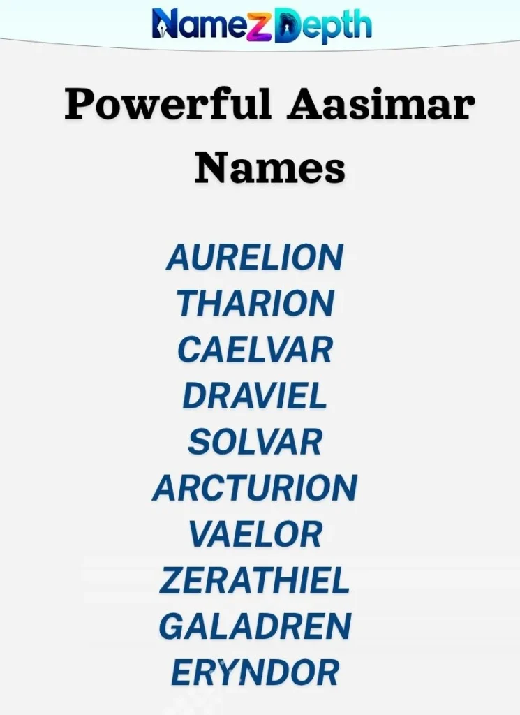 Powerful Aasimar Names

