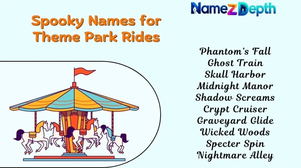 Spooky Names for Theme Park Rides