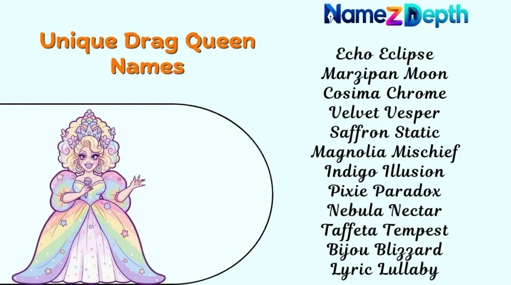 Unique Drag Queen Names