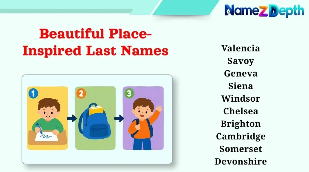 Beautiful Place-Inspired Last Names