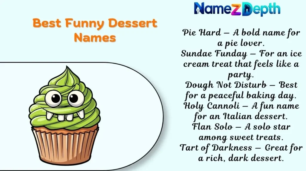 Best Funny Dessert Names