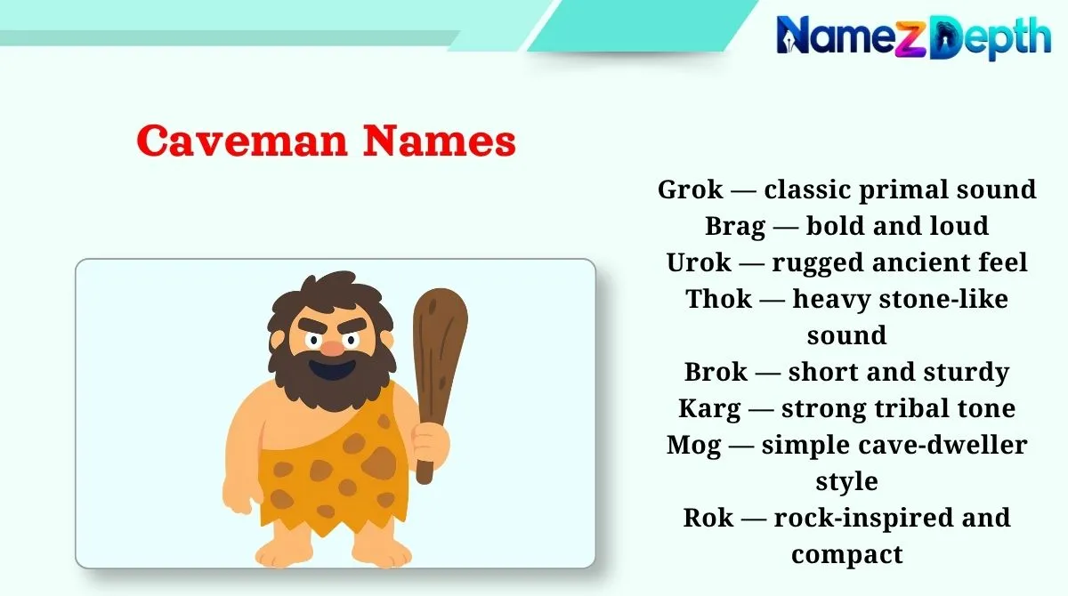Caveman Names