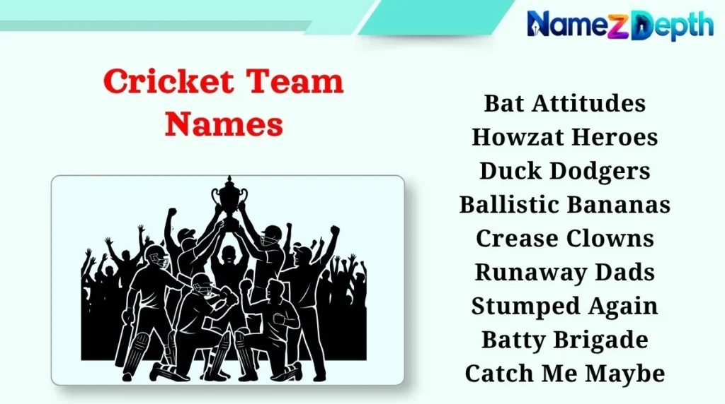 Cricket Team Names