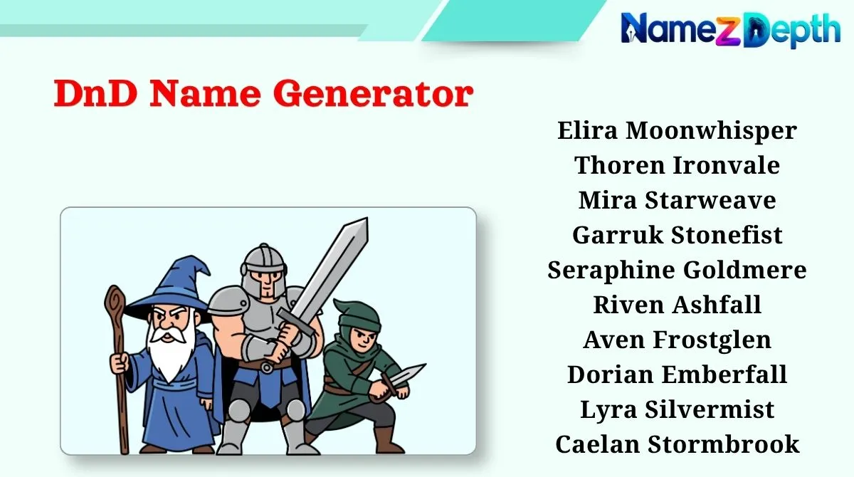 DnD Name Generator