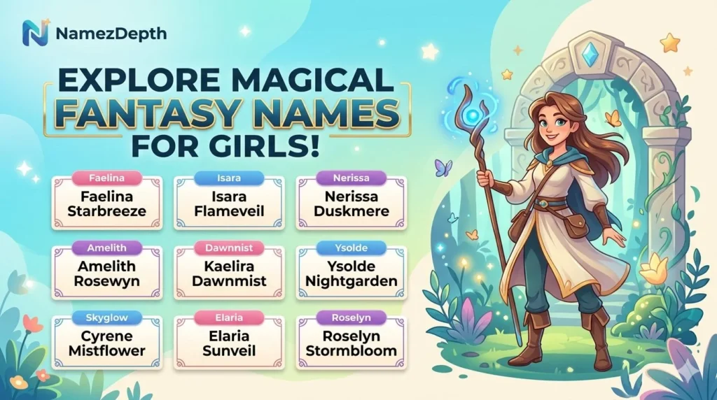 Fantasy Name Generator Ideas for Girls
