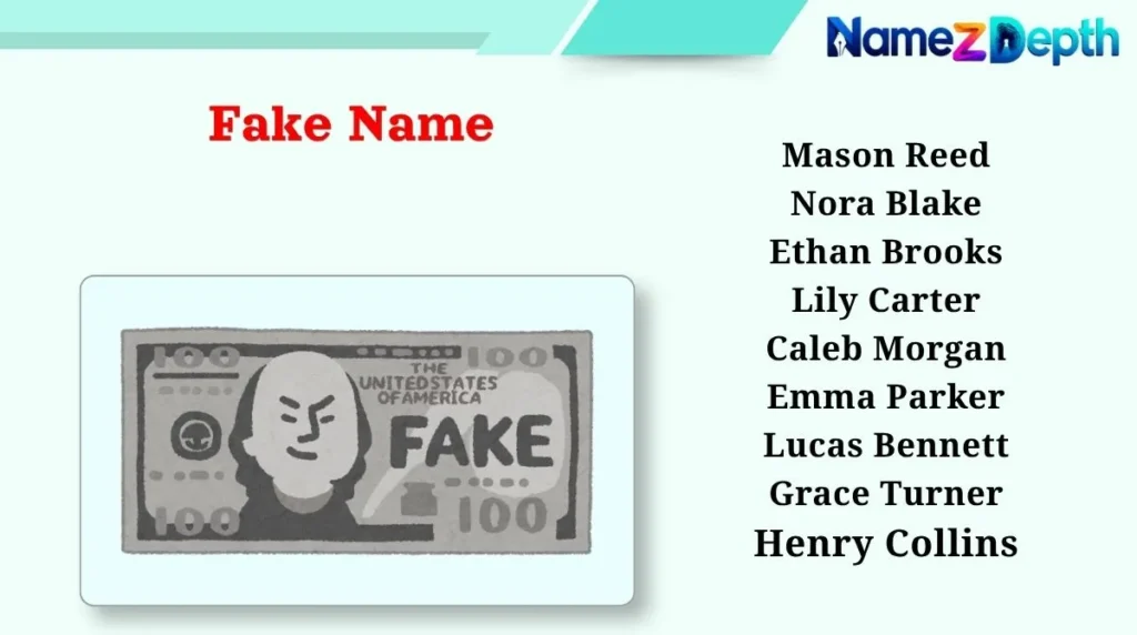 Fake Name