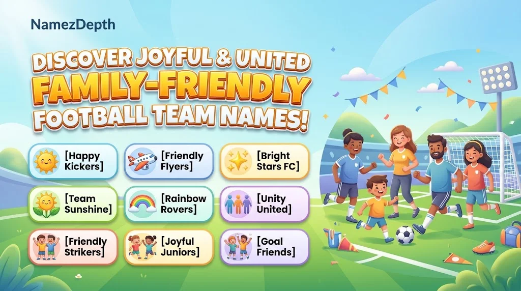 Family-Friendly Football Team Names