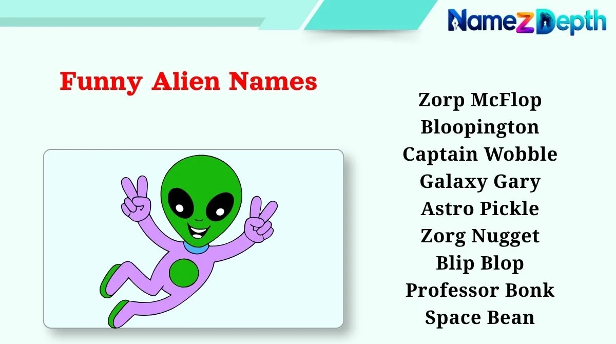 Funny Alien Names