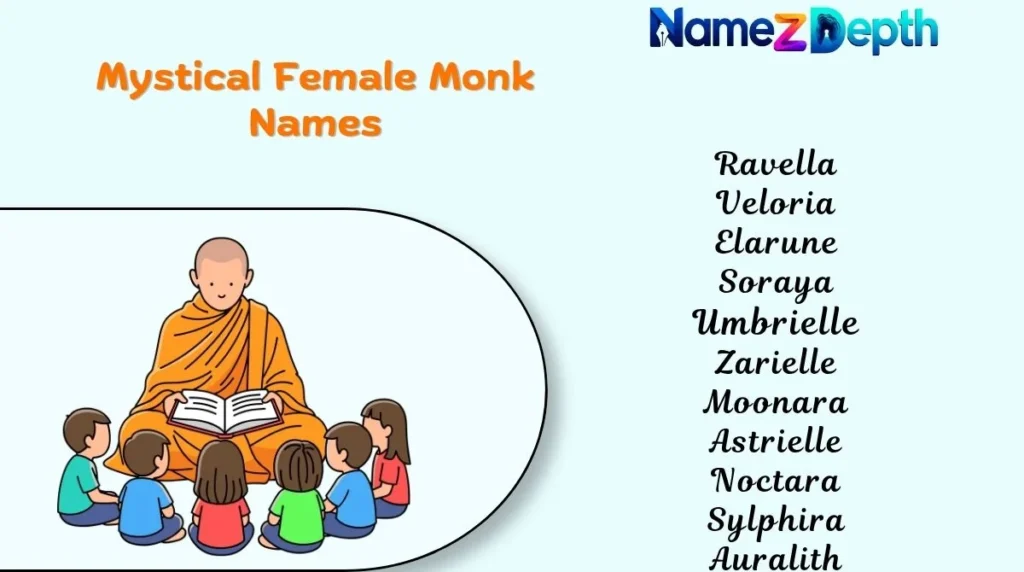 Mystical Female Monk Names