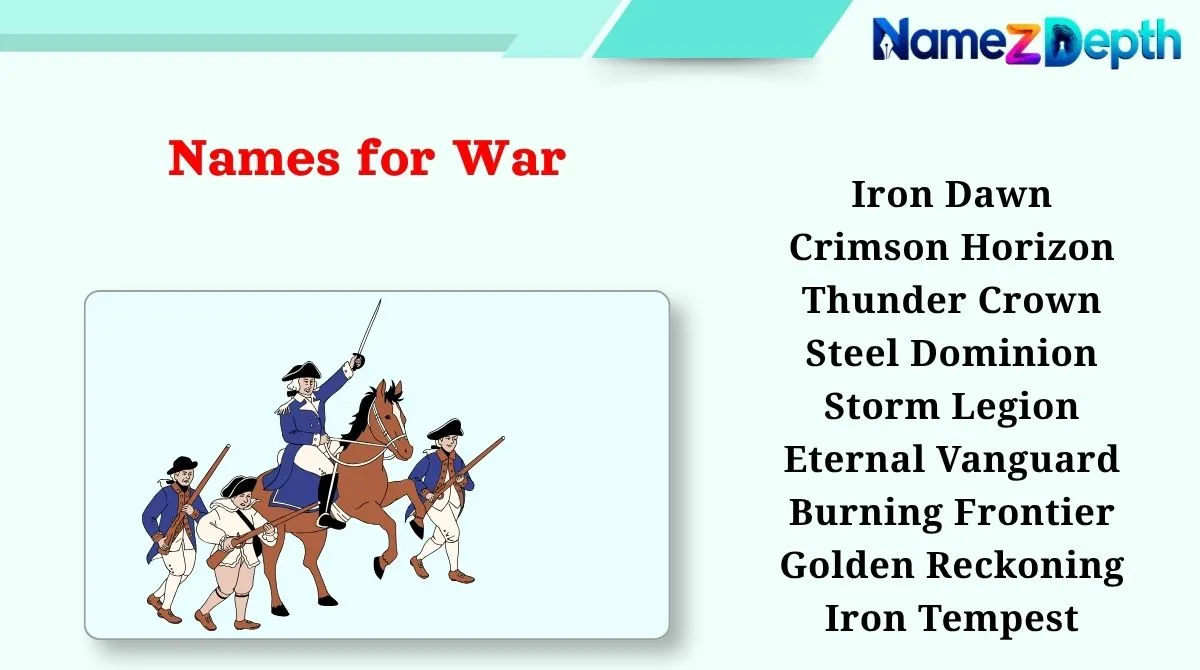 Names for War