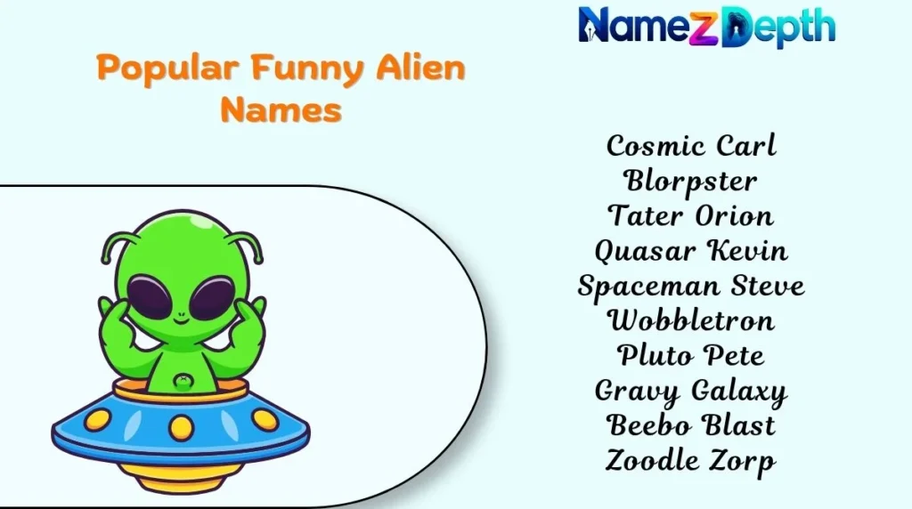 Popular Funny Alien Names